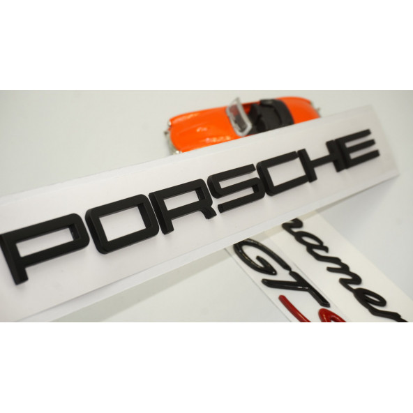 Porsche Panamera GTS Bagaj 3M 3D ABS Yazı Logo Amblem Seti
