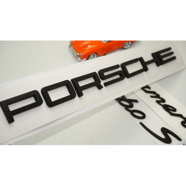 Porsche Panamera Turbo S Bagaj 3M 3D ABS Yazı Logo Amblem Seti
