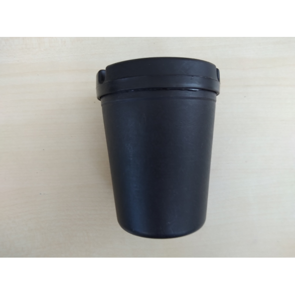 KOKUSUZ KÜLLÜK SİYAH 7,5cm (ARAÇ EV OFİS) PRATİK KÜLLÜK, KÜL TABLASI - 2