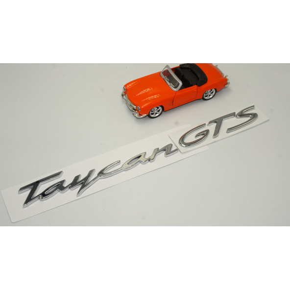Porsche Taycan GTS Bagaj 3M 3D ABS Yazı Logo Amblem Seti - 2