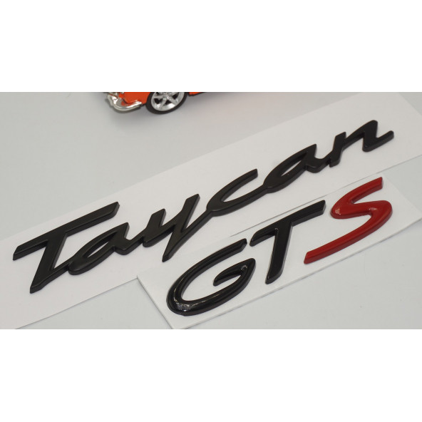 Porsche Taycan GTS Bagaj 3M 3D ABS Yazı Logo Amblem Seti - Resim 3