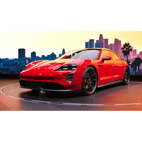 Porsche Taycan GTS Bagaj 3M 3D ABS Yazı Logo Amblem Seti - Resim 5