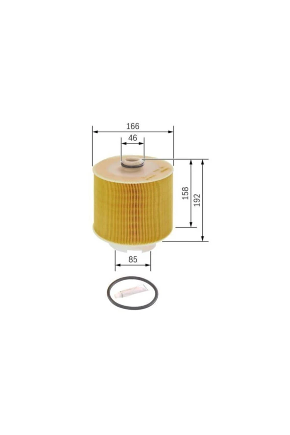 Bos-f026400198 Hava Filtresi A6 2004 - 20112.4 V6 2.8 F...