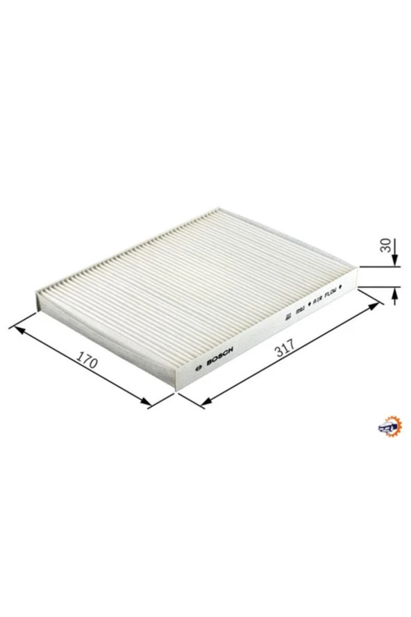 Polen Filtresi Bmw E60 03-10 E61 E63 E64 1987432402 ürün görseli 1