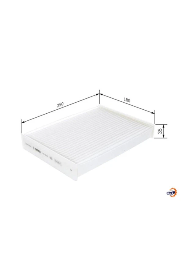 Polen Filtresi Dacıa Dokker 1.2tce-1.6 16v-1.5dcı 1987435010 ürün görseli 1