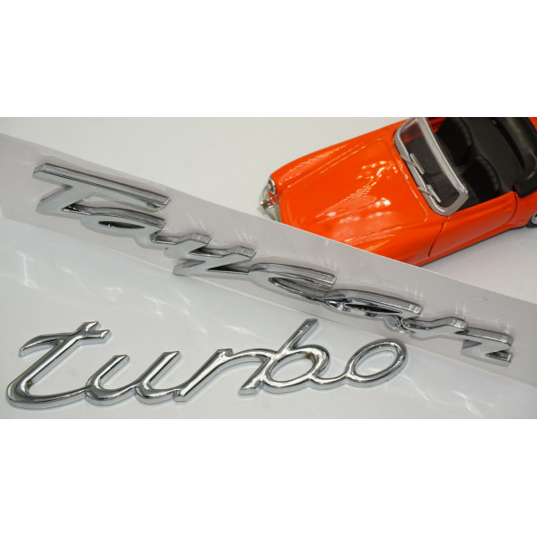 Porsche Taycan Turbo Bagaj 3M 3D ABS Yazı Logo Amblem Seti - Resim 4