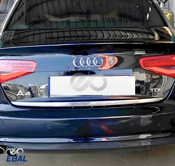 Audi A4 Krom Bagaj Alt Çıtası 2007-2012 P.Çelik - Resim 3