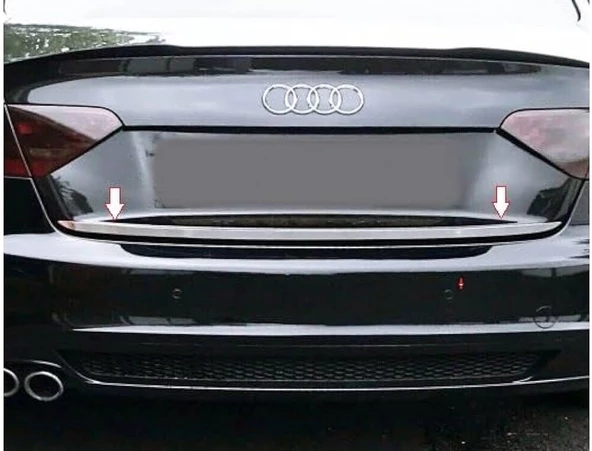 Audi A5 Krom Bagaj Alt Çıtası 2007-2016 P. Çelik ürün görseli