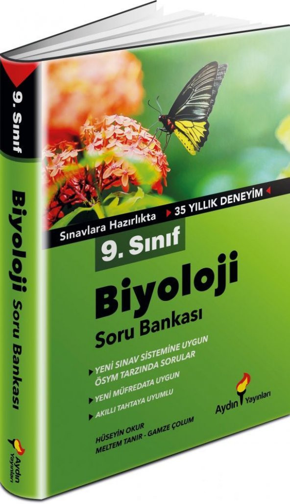 9. Sınıf Biyoloji Soru Bankası Aydın Yayınları