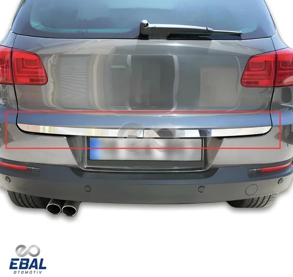 VW Tiguan Krom Bagaj Alt Çıtası 2007-2016 Arası P. Çelik - Resim 2
