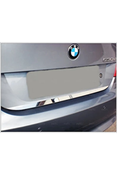 BMW 5 seri E60 Krom Bagaj Alt Çıtası 2003-2010 P. Çelik - Resim 3