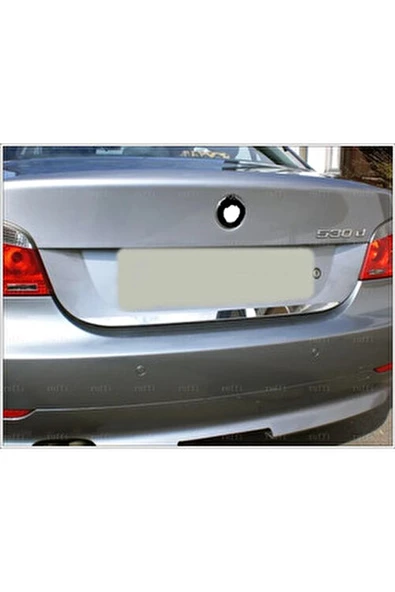 BMW 5 seri E60 Krom Bagaj Alt Çıtası 2003-2010 P. Çelik - Resim 4
