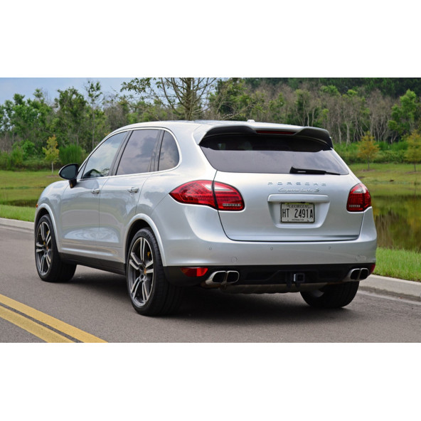 Porsche Cayenne Turbo Bagaj 3M 3D ABS Yazı Logo Amblem Seti - Resim 5