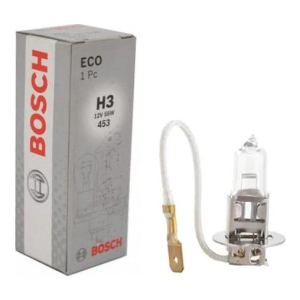 Bosch H3 12V 55W Standart Halogen Ampul