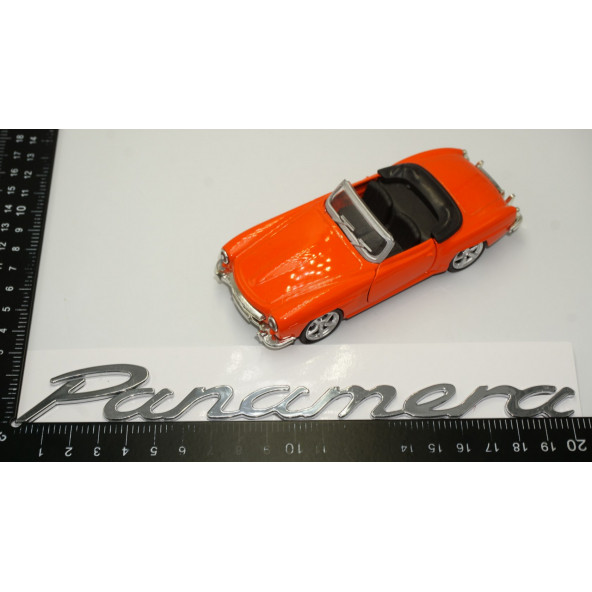 Porsche Panamera Bagaj 3M 3D ABS Yazı Logo Amblem - 5