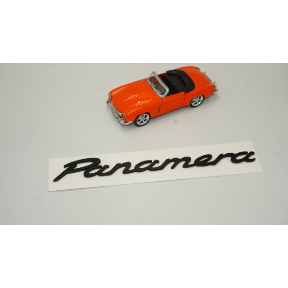 Porsche Panamera Bagaj 3M 3D ABS Yazı Logo Amblem - 2