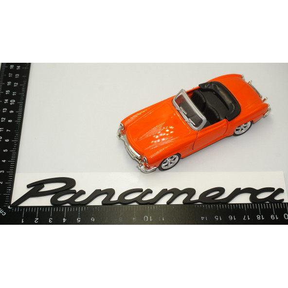 Porsche Panamera Bagaj 3M 3D ABS Yazı Logo Amblem - 5