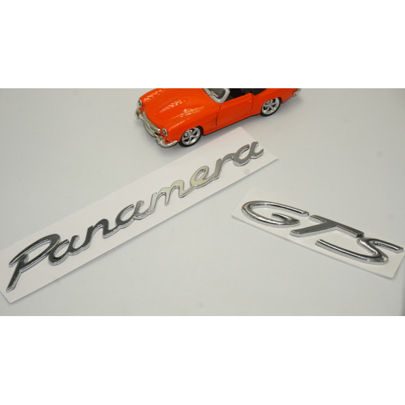 Porsche Panamera GTS Bagaj 3M 3D ABS Yazı Logo Amblem Seti - 2