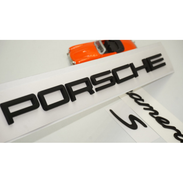 Porsche Panamera S Bagaj 3M 3D ABS Yazı Logo Amblem Seti