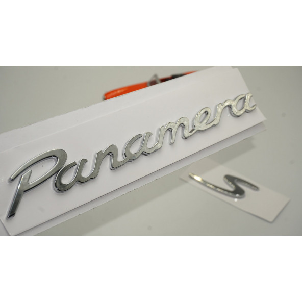 Porsche Panamera S Bagaj 3M 3D ABS Yazı Logo Amblem Seti ürün görseli