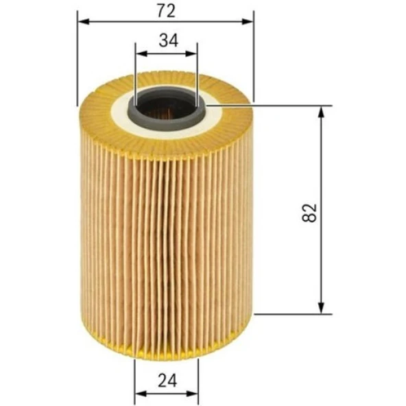 Bosch Yağ Filtresi Fıat Egea 1.6 15 500X 1.6 14 Mını R52 Cooper S-Cooper-One 04-07 Jeep Renegade S 1457429197