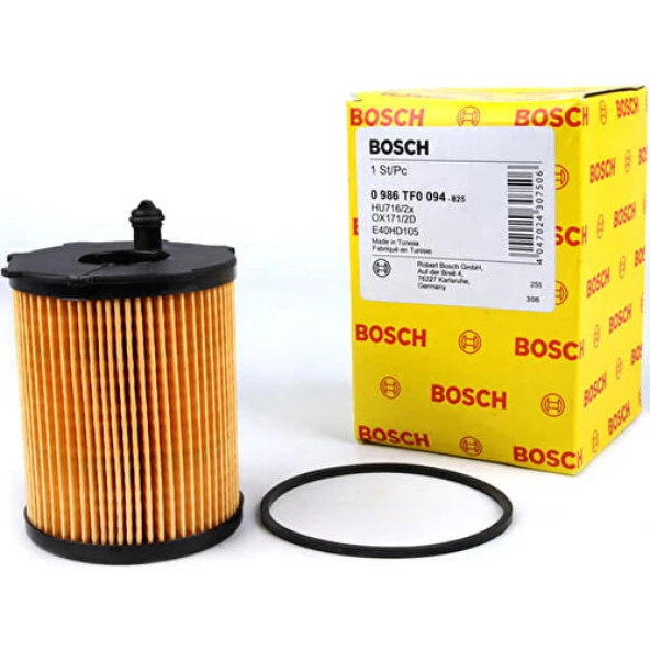 Bosch 1109.AY Yağ Filtresi 1.6 Di̇zel Ci̇troen 0986TF0094