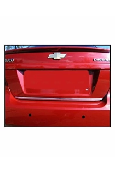 Chevrolet Aveo Sedan T200 Krom Bagaj Alt Çıta P.Çelik 2005-2011 Arası - Resim 4