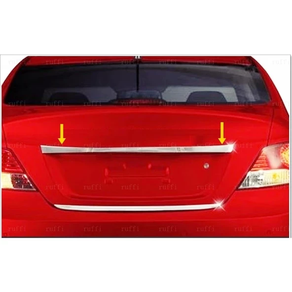 Hyundai Accent Blue Krom Bagaj Alt Çıtası 2011 Üzeri P. Çelik ürün görseli