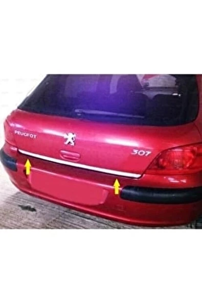 Peugeot 307 Krom Bagaj Alt Çıtası 2000 Üzeri P.Çelik ürün görseli