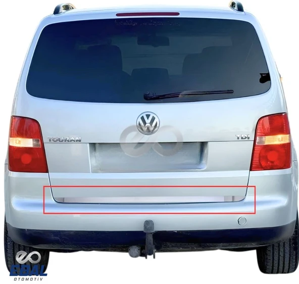 VW Touran Krom Alt Bagaj Çıtası 2009 Üzeri Paslanmaz Çelik - Resim 2