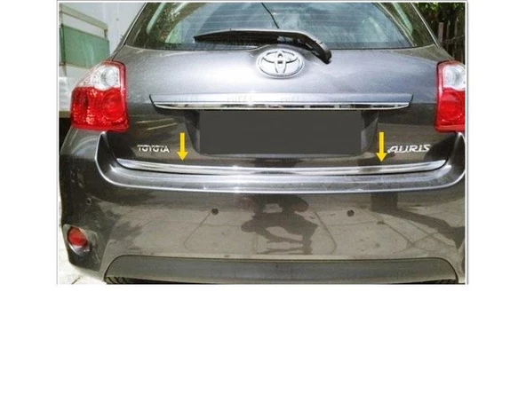 Toyota Auris Krom Alt Bagaj Çıtası 2007-2012 P.Çelik