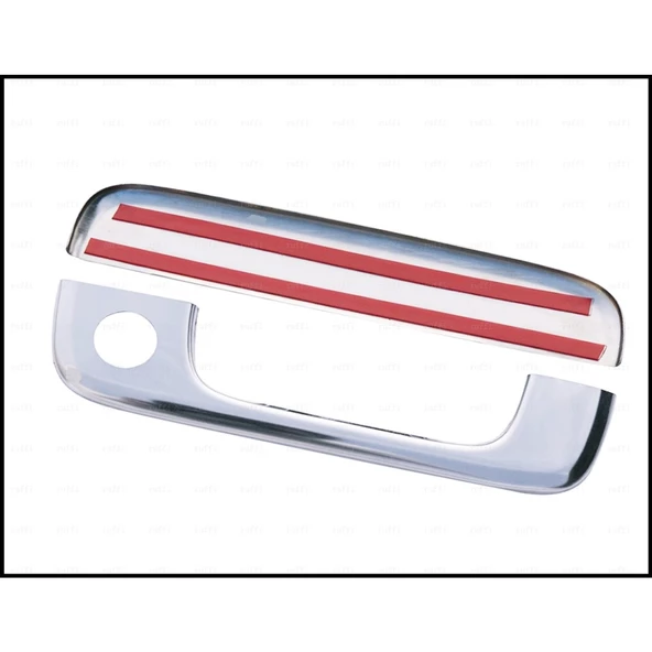 Citroen Berlingo Krom Bagaj Açma 2 pcs 1996-2008 Arası P.ÇELİK - Resim 2