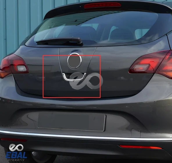 Opel Astra J HB Krom Bagaj Açma 2010-2015 P. Çelik - Resim 3