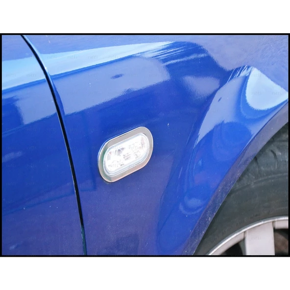 Vw Golf 4 Krom Sinyal Çerçevesi 2 Prç. 1998-2004 P.çelik - Resim 3