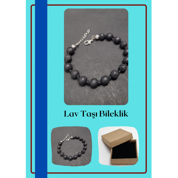 Lav Taşı Bileklik