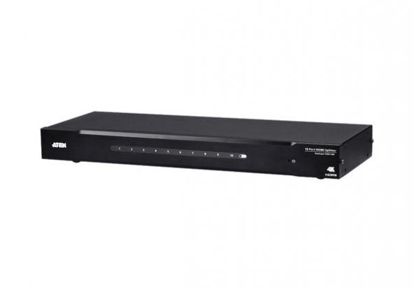 Aten VS0110HA 10 Mt 1 Giriş 10 Çıkış HDMI  4096x2160 4K  HDMI Görüntü Çolayıcı Splitter