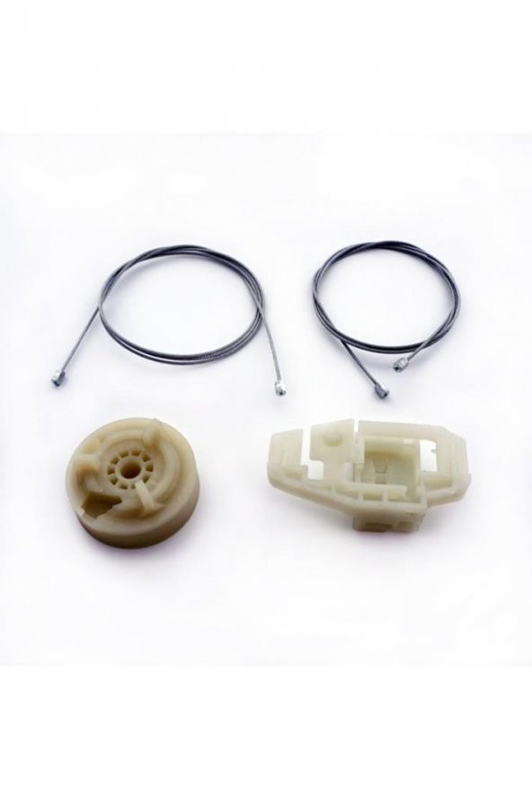 Citroen C3 Sol Ön Kapı Cam Kriko Takımı  2002–2009  ( 9221N7 ) - 2