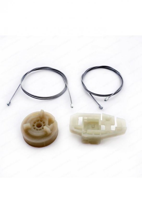 Citroen C3 Sağ Ön Kapı Cam Kriko Takımı  2002–2009  ( 9222N5 ) - 2