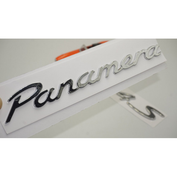 Porsche Panamera 4S Bagaj 3M 3D ABS Yazı Logo Amblem Seti
