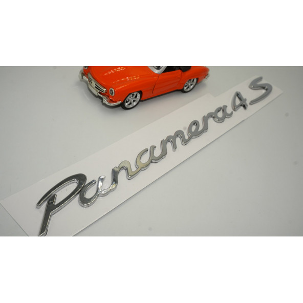 Porsche Panamera 4S Bagaj 3M 3D ABS Yazı Logo Amblem Seti - 5