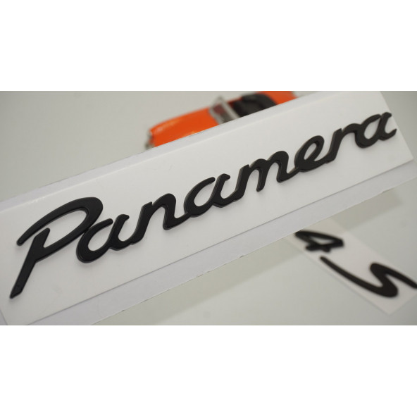 Porsche Panamera 4S Bagaj 3M 3D ABS Yazı Logo Amblem Seti