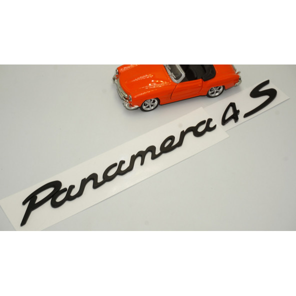 Porsche Panamera 4S Bagaj 3M 3D ABS Yazı Logo Amblem Seti - 3