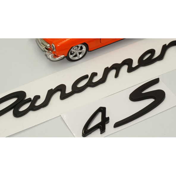 Porsche Panamera 4S Bagaj 3M 3D ABS Yazı Logo Amblem Seti - 4