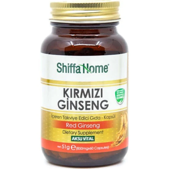 Aksu Vital Kırmızı Ginseng 60 Tablet