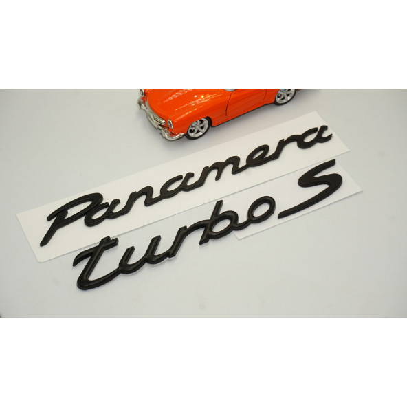 Porsche Panamera Turbo S Bagaj 3M 3D ABS Yazı Logo Amblem Seti - 3