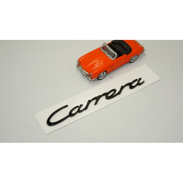 Porsche Carrera Bagaj 3M 3D ABS Yazı Logo Amblem - 2