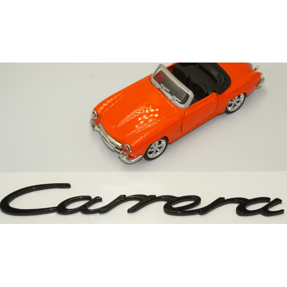 Porsche Carrera Bagaj 3M 3D ABS Yazı Logo Amblem - 3