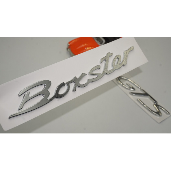Porsche Boxster GTS Bagaj 3M 3D ABS Yazı Logo Amblem Seti