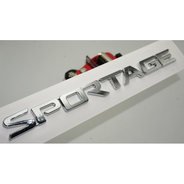 Kia Sportage 2011 2016 Modeller Bagaj Krom Abs 3M 3D Yazı Logo Amblem - 1