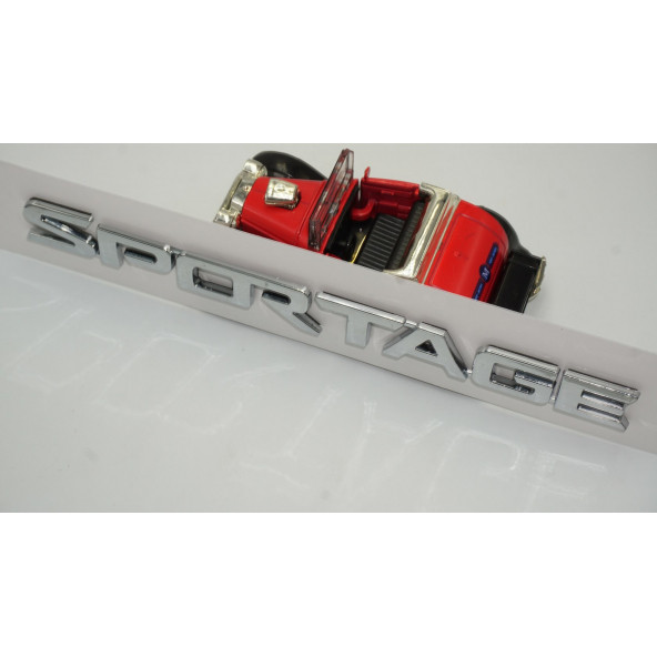 Kia Sportage 2011 2016 Modeller Bagaj Krom Abs 3M 3D Yazı Logo Amblem - 5